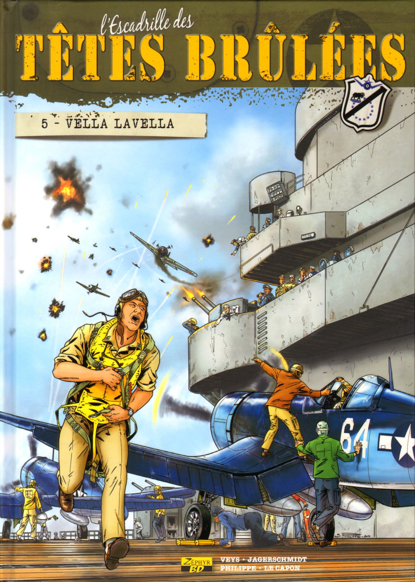Escadrille Des Tetes Brulees (L') - T05