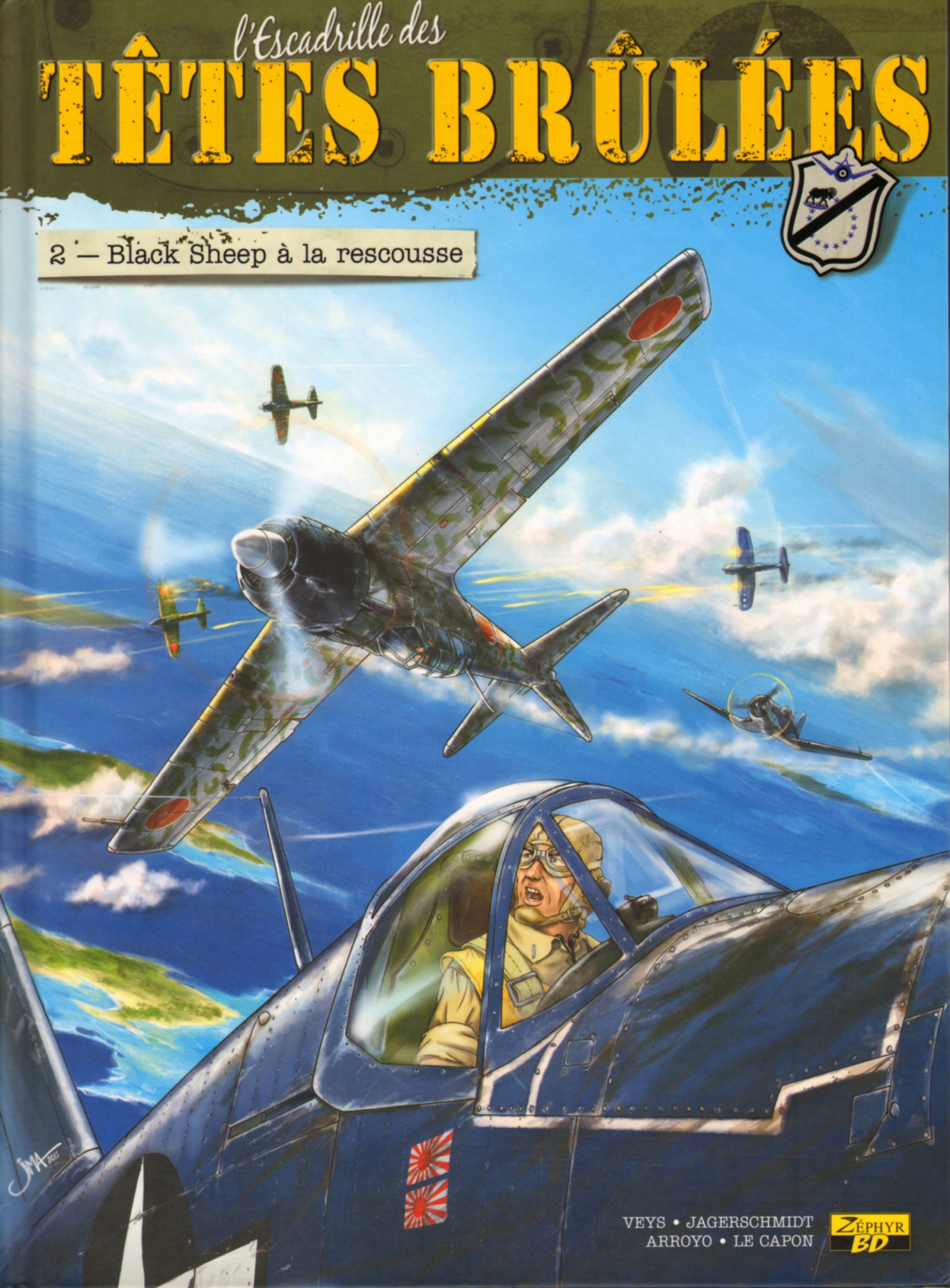 Escadrille Des Tetes Brulees (L') - T02